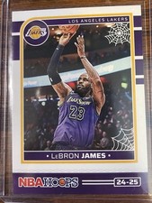 LeBron James Haunted 2024-25 Panini NBA Hoops #193 Los Angeles Lakers