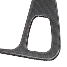 Brand New Sticker Trim Car Accessories Carbon Fiber Control Panel Cover