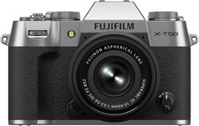 Fujifilm X-T50 Mirrorless Digital Camera XC15-45mmF3.5-5.6 OIS PZ Lens Kit -
