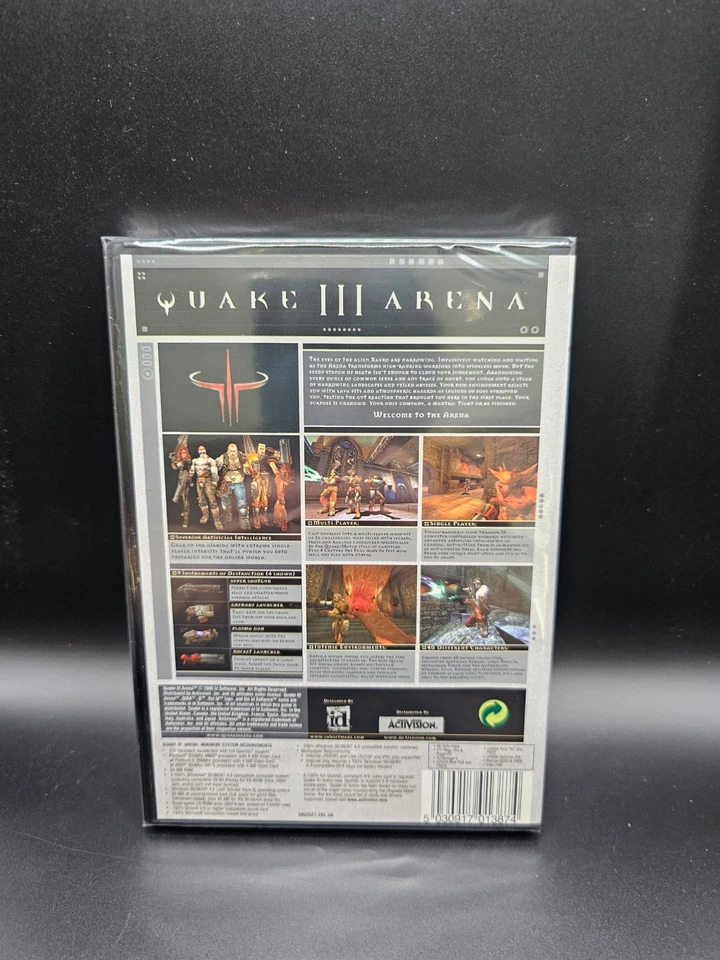 Quake III Arena PC Nuovo Sigillato Versione UK Quake 3 Arena - Bild 2 von 2