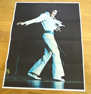 Elvis Presley Poster Lot x5 with Elvis World Promotional Flyer/Leaflet