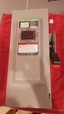    NEW SQUARE D  VH223N  100 AMP/240 V  DISCONNECT SAFETY SWITCH  FUSIABLE