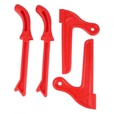 Saycker 4 Pack Safety Push Sticks, Straight Table Saw Push Blocks and V Style...