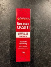 Image of Grahams Natural Rosacea Cream 75g - Anti-Redness Treatment -EXP 2027