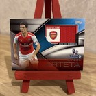 2014 topps Mikel Arteta Patch Arsenal #FFR-MA