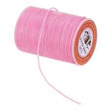 Waxed Cord 0.8mm 60 Yards Wax Bead for Jewelry Making Pink