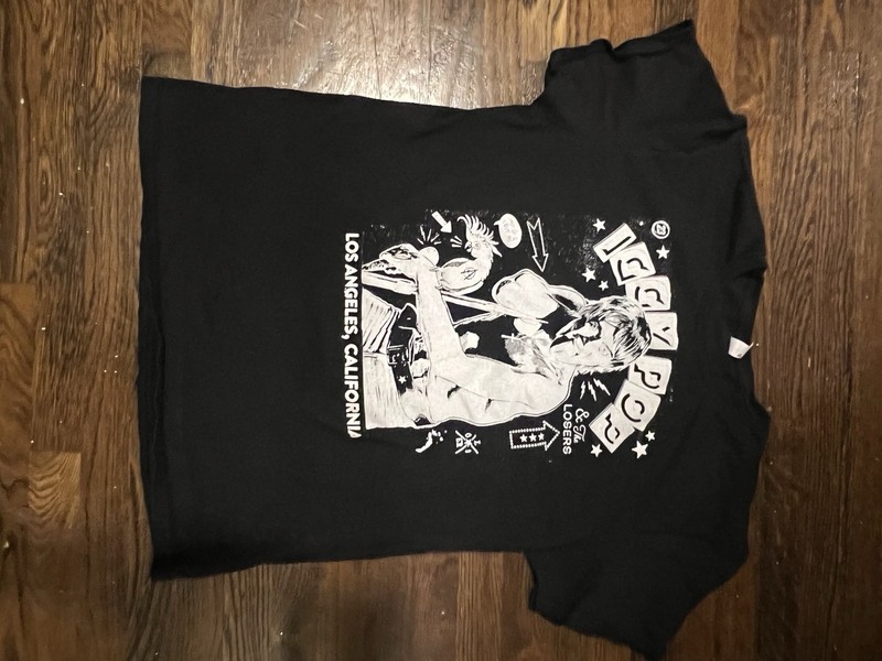 Iggy Pop and the Losers 2023 Mini-Tour Tshirt Large  Watt/McKagen/Smith