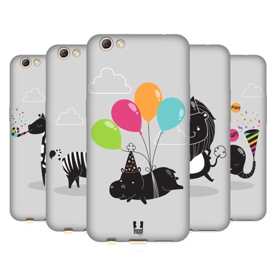 HEAD CASE DESIGNS PARTY ANIMALS SOFT GEL CASE FOR OPPO PHONES