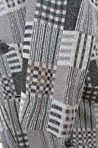 MISSONI Gray Plaid Check Knit Cotton Blazer Sport Coat RARE - EU 52 / US 42 R - Picture 5 of 9