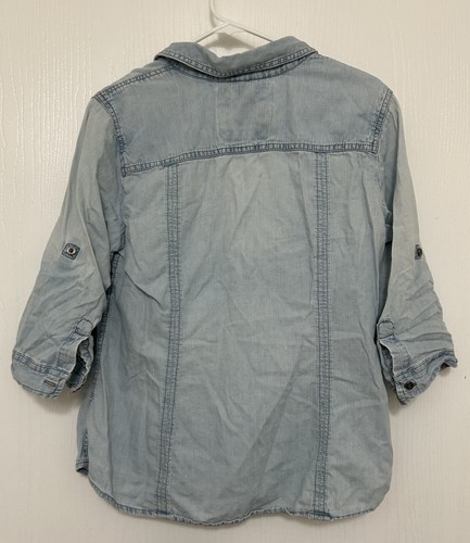 Sonoma Women's Plus Size 2X Sweater Blouse Gray 3/4 Sleeves Lightweight
