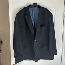 OAK HILL Mens Blazer Sport Coat Casual Jacket Size 58L 58 L
