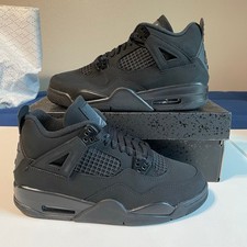 Jordan 4 Retro Black Cat GS Size 6.5y