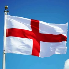 England Flag 3FT X 5FT 90*150cm St George Cross Flags English Eyelets Clearance
