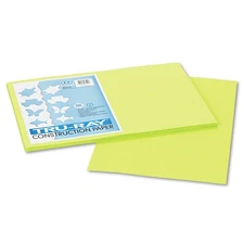 Pacon Riverside 12" x 18" Construction Paper Brilliant Lime 50 Sheets/Pack