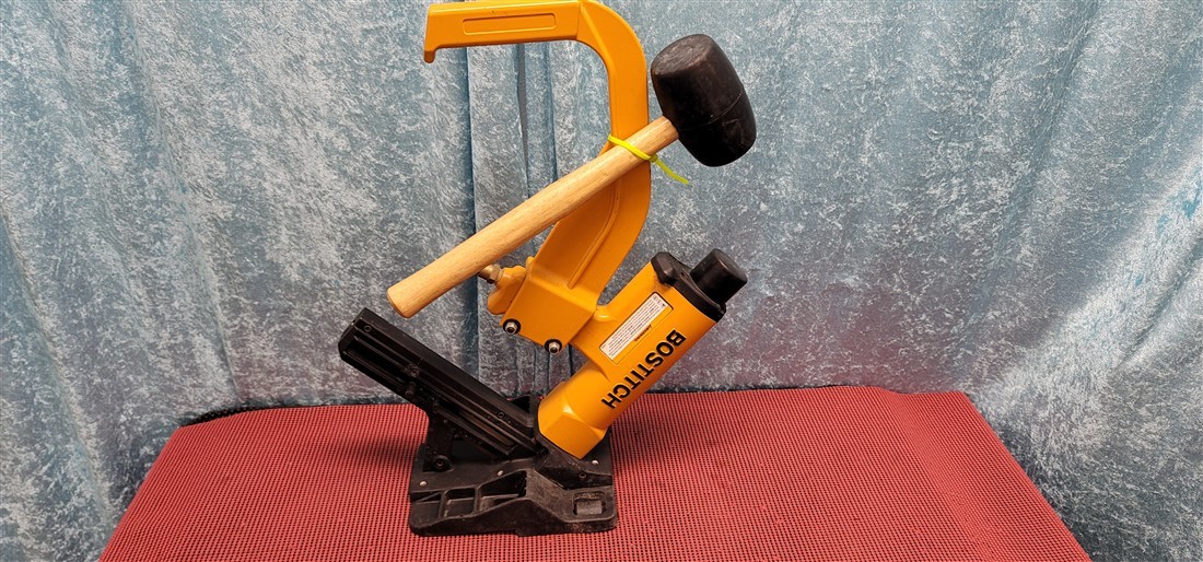 BOSTITCH M III FLOORING FLOOR STAPLER W MALLET M III FN TEST
