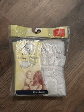 VINTAGE 3 Pack GERBER VINYL PANTS DIAPER COVERS LARGE 19-24 LBS NEW