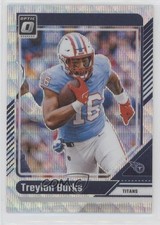 2024 Panini Donruss Optic Premium Box Set Wave Prizm 143/300 Treylon Burks 11yh