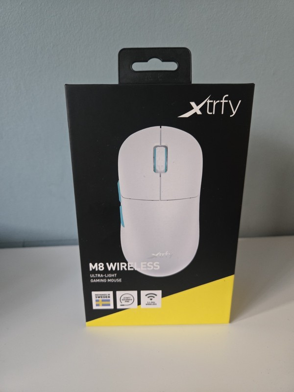 XTRFY M8 Wireless Gaming Mouse Ultra-Light, UK Seller, Fast Dispatch, Brand New