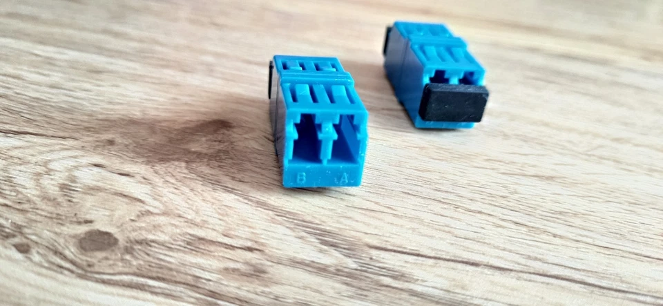 LWL-Adapter LC Duplex, Single-Mode, Z / Verbindung von Fiber Optic Patchkabeln - Bild 2 von 3