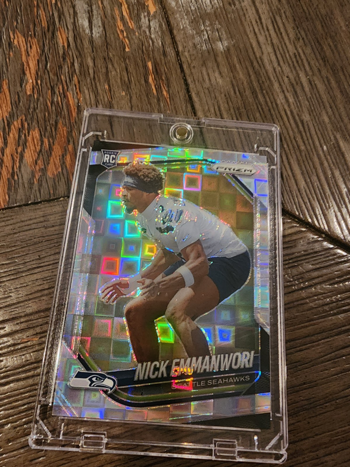 Nick Emmanwori 2025 Panini Prizm Pandora /400 Card #320 Seahawks Rookie