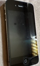 iPhone 4 Model A1387 Passcode Locked Black Charges Works No Cracks Or Chips VGC