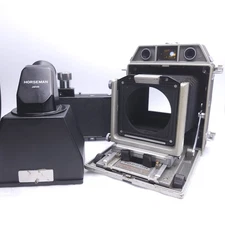 [Exc+3] Horseman 970 Large Format Film Camera w/holder, angle finder, From JAPAN