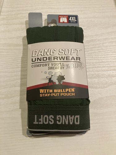 Duluth Trading Co Herren Dang Soft Bullpen Unterwäsche Boxershorts 4XL Mount Grün