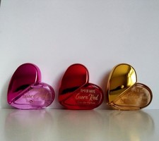 Eau De Parfum Cuore Red, Pink And Gold Women's Heart Bottle 20ml Perfumes - EDP