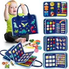 Busy Board for Toddlers Kids Montessori Toys Preschool Learning Educational Toys