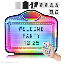 VIP Bottle Service/Light Up Sign Professional LED Display Board w/ Remote