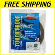 Tooth Proof Stainless Steel Leader Wire - Camo Finish