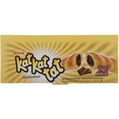 Ulker Kat Kat Tat Chocolate Puff Pastry 24 pcs x 26g (full pack) sweets