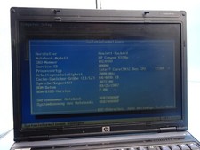 Notebook/laptop HP Compac 6910p*SENZA RAM e HDD*per pezzi di ricambio DIFETTOSO#N762