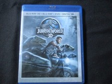 jurassic world 3D blu-Ray dvd digital HD