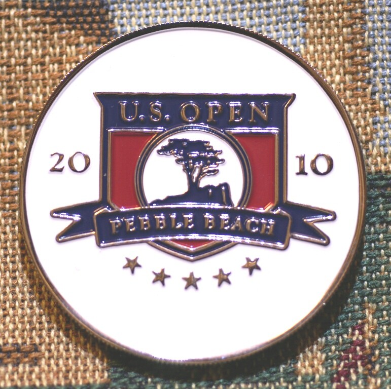 ★希少★U.S. OPEN 2010 Pebble Beach ネームプレート US Open 2010 Pebble Beach 1