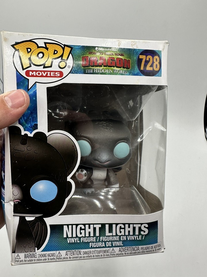 Funko Pop Movies! Vinyl How to Train Your Dragon 728 Night Lights