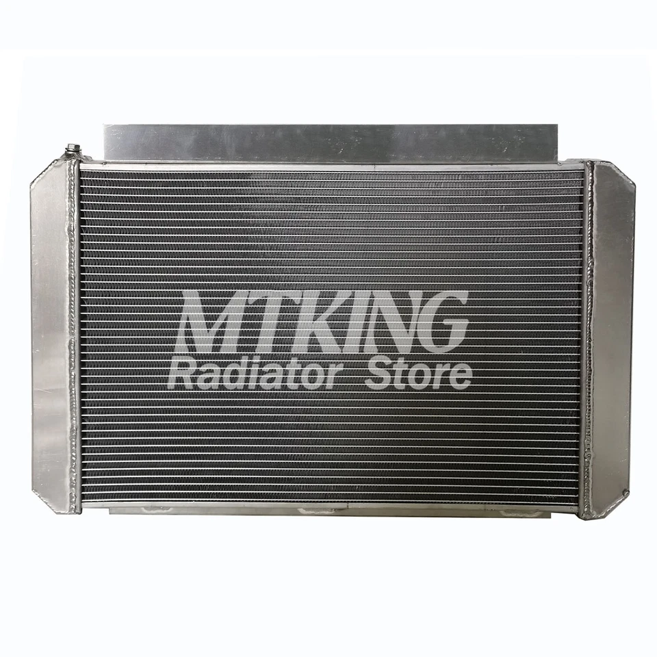 Radiador completo de aluminio para motor Ford Thunderbird 1958 1959 1960 V8 5,8 L 7,0 L Foto 3 de 4