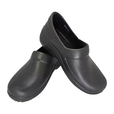Crocs Neria Pro II Dual Comfort Slip On Clogs Shoes Black Women Sz 8 Nurse Vet