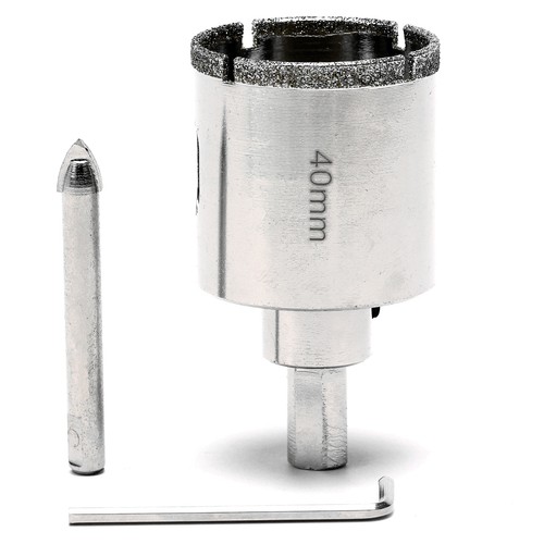 20-40mm Diamond Hole Saw with Pilot Bit Drill Bit with Center for Marble Granite - Picture 56 of 57