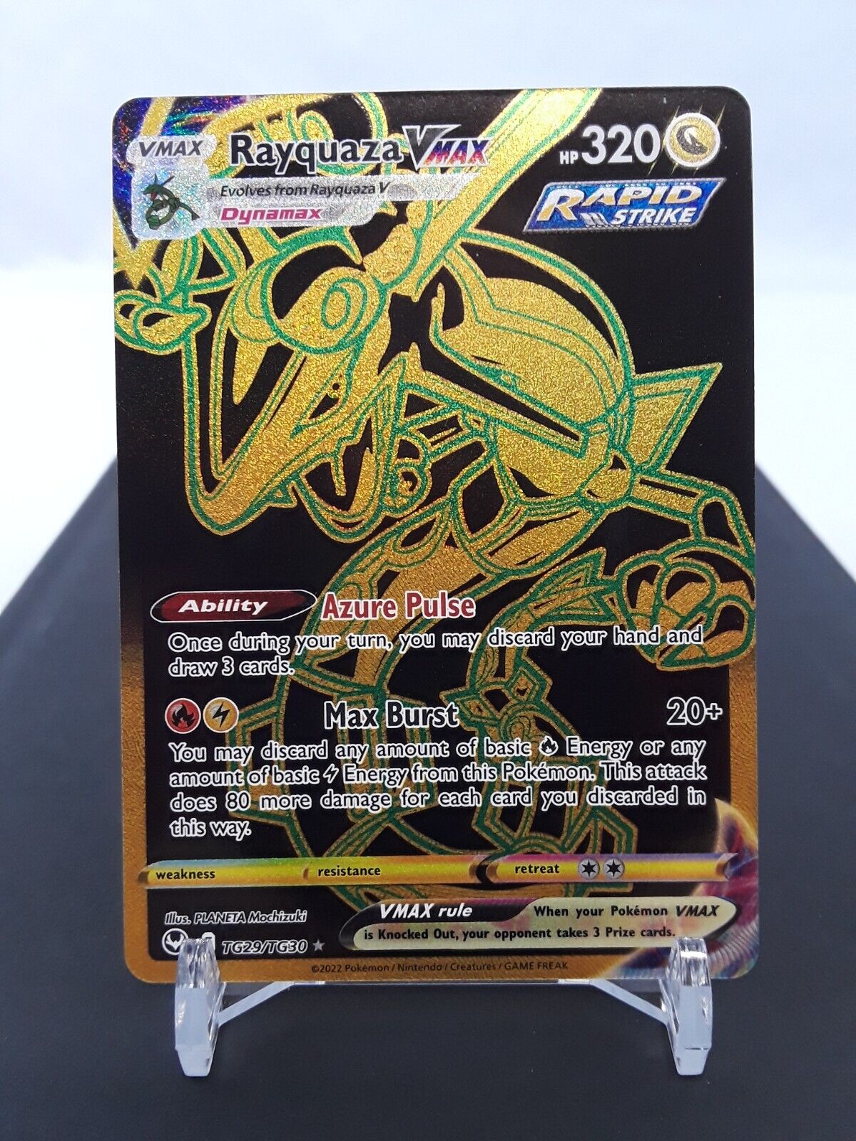 Rayquaza-VMAX (TG29/TG30), Busca de Cards