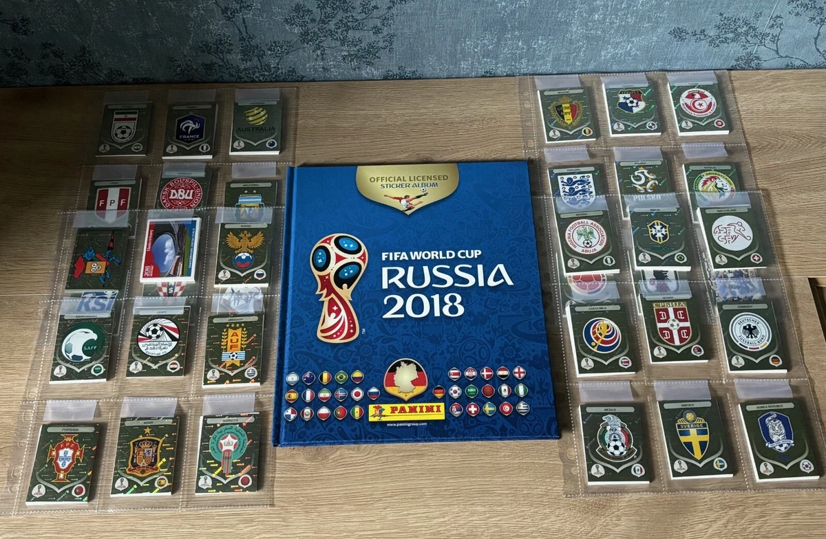 Panini - World Cup Russia 2018 - Complete loose sticker set - Catawiki