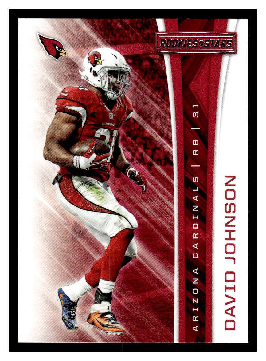 2017 Panini Rookies & Stars #160 David Johnson – Cardinals