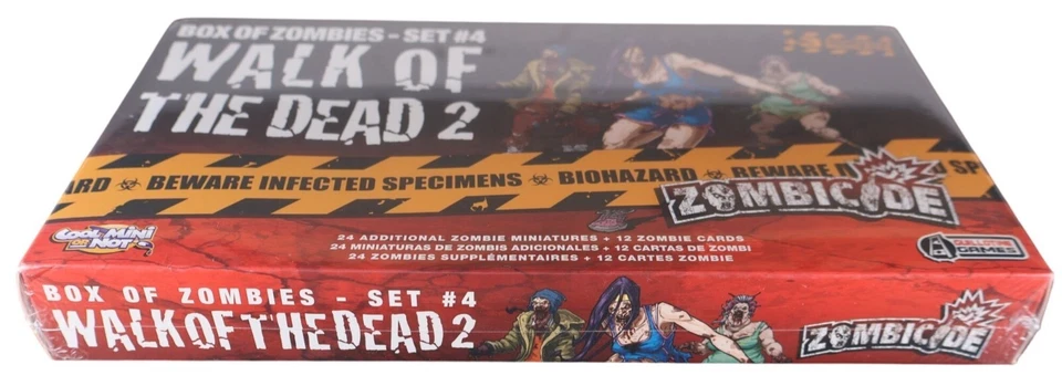 Zombicide: Walk of the Dead 2 (Box #4) 24 Minis & 12 Cards Sealed CMON - Image 2 of 4