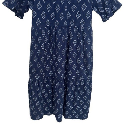 NEW Land's End x Blake Shelton Prairie Cottage Core Navy Dress Girl's L(10-12) - Picture 4 of 10