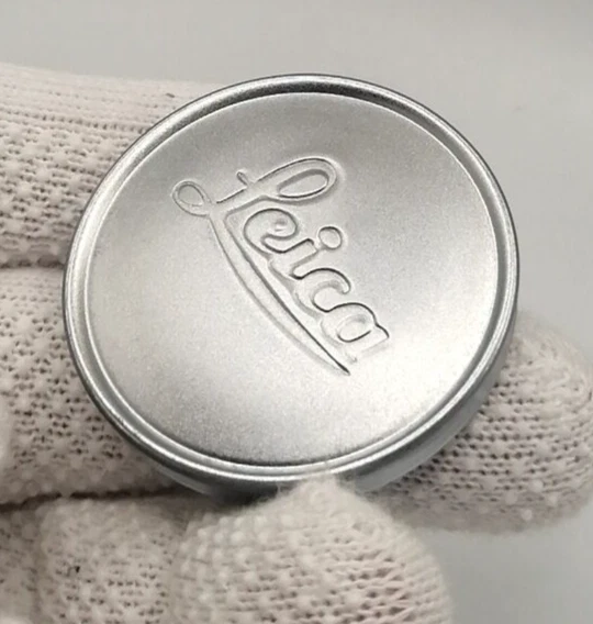 ✨Top COMO NUEVO✨ Tapa de lente de metal Leica 36 mm para Hektor 28/6.3 135/4.5 Elmar 90/4 50/35 Foto 3 de 4