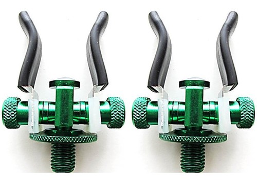 2 Adjustable Fishing Tackle Rod Rest & 2 Bobbins Indicators For Bite Alarms Pods - 第 9/20 張圖片