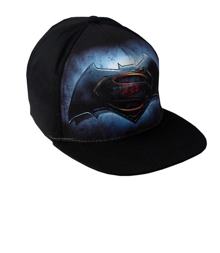 Superman Batman cappello con visiera Baseball Nero,Ragazzi tg 56 8-12anni |  eBay