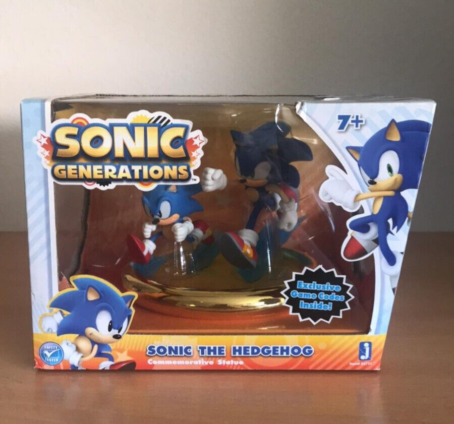 Jazwares Sonic The Hedgehog Generations Statue Action Figure for sale online