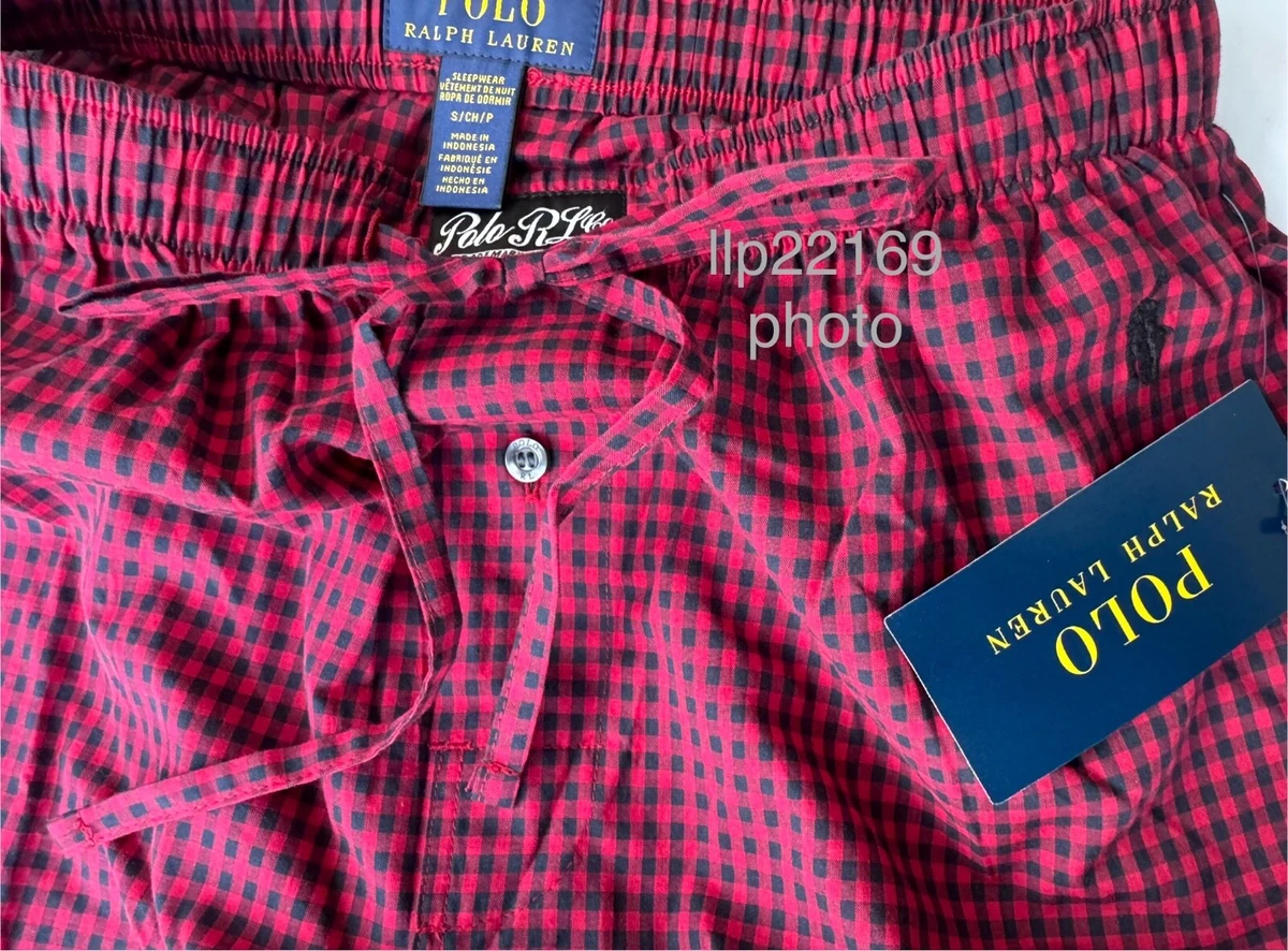 Pink polo online pajama pants