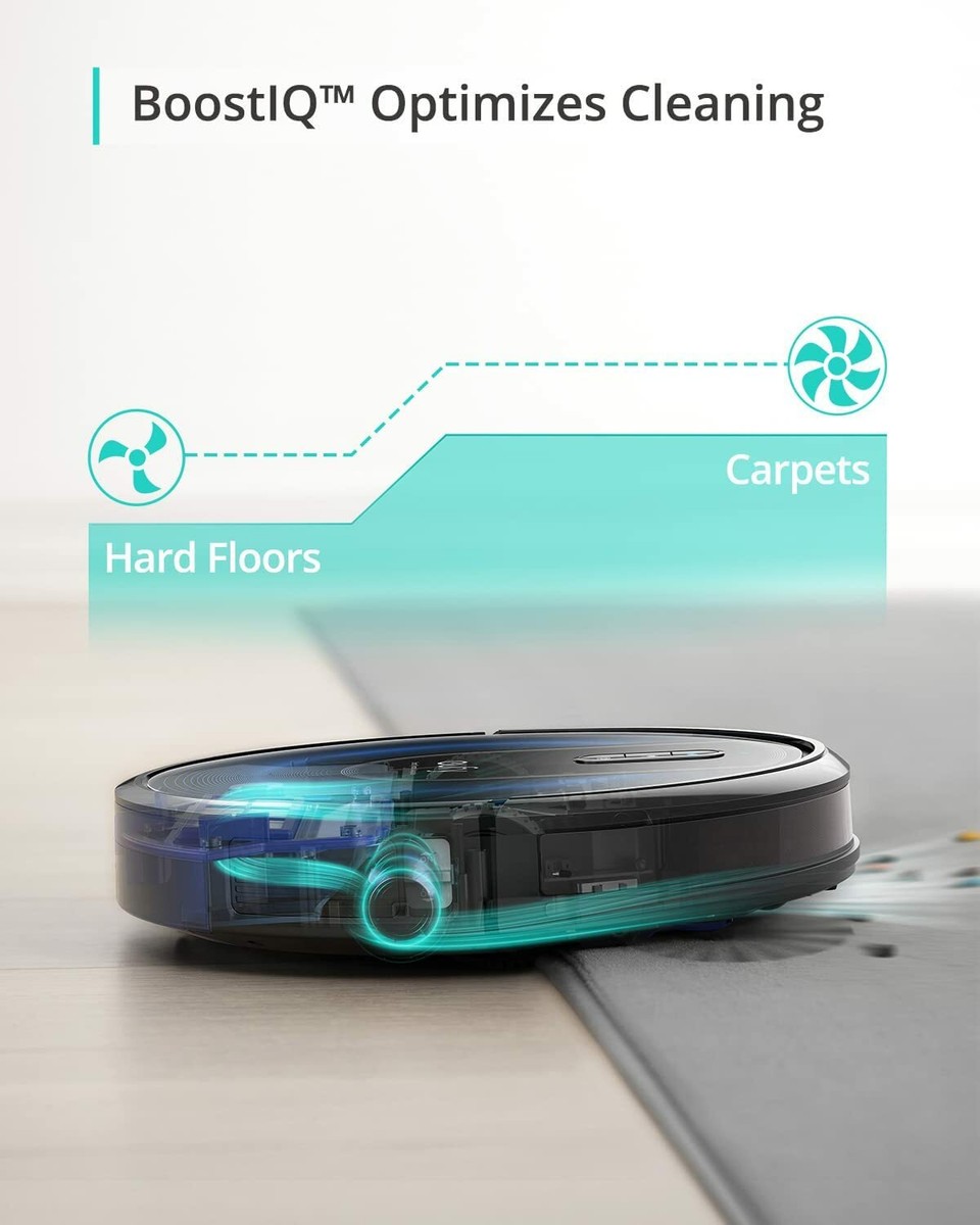 Anker Eufy Robovac G30 Verge Black Robotic Vacuum Cleaners for